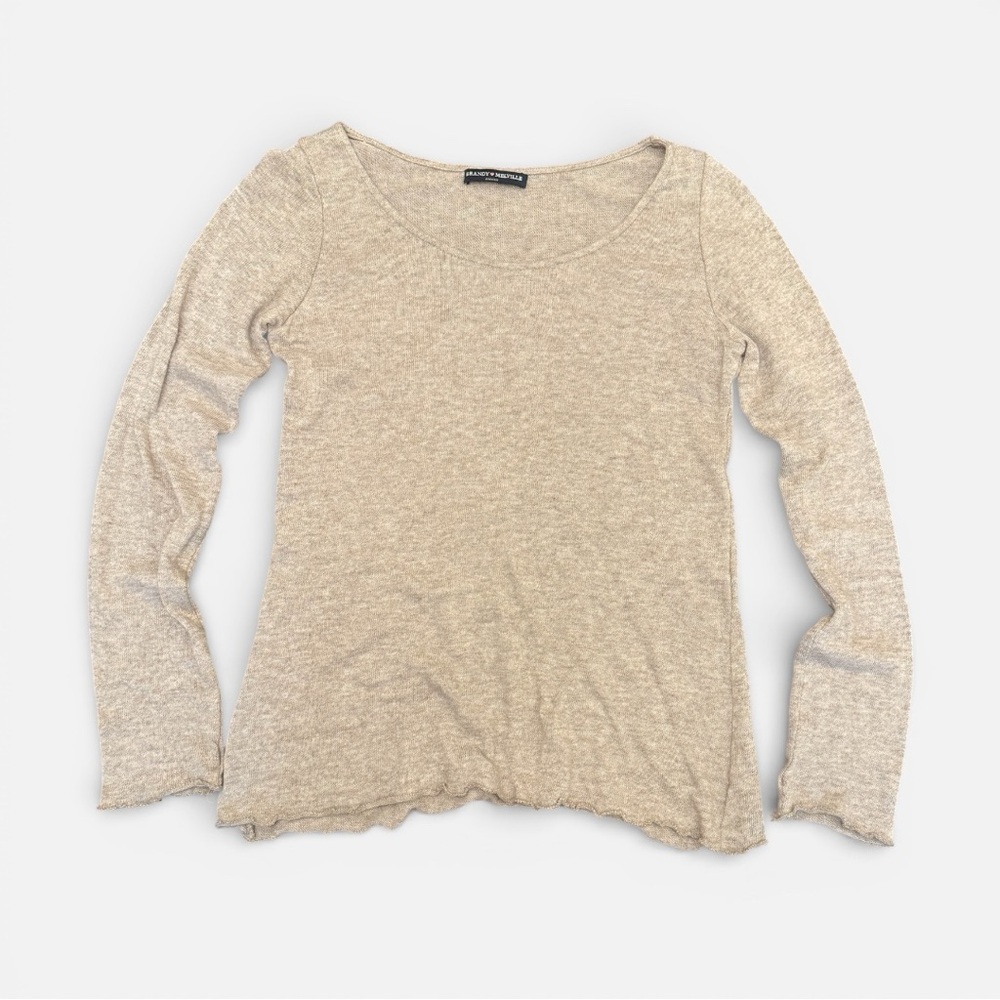 Brandy Melville Long Sleeve Lounge Top